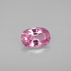 Espinela rosa natural de 1,15 ct, corte óvalo, VS