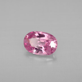 Espinela rosa natural de 1,15 ct, corte óvalo, VS