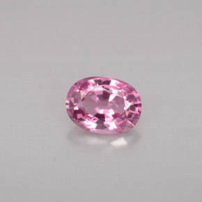 Espinela rosa natural de 0,97 ct, corte óvalo, VS