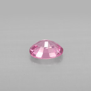 Espinela rosa natural de 0,94 ct, corte óvalo, VS