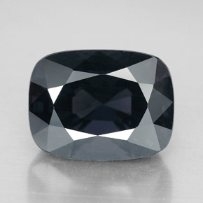 Espinela violeta natural de 6,64 ct, corte cojín, VVS
