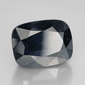 Espinela violeta natural de 6,64 ct, corte cojín, VVS