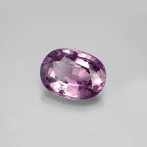 Espinela violeta natural de 2,59 ct, corte óvalo, VVS-VS