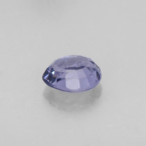 Espinela azul natural de 0,94 ct, en forma de pera, VS