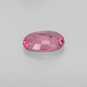Espinela rosa natural de 0,98 ct, corte óvalo, VVS-VS