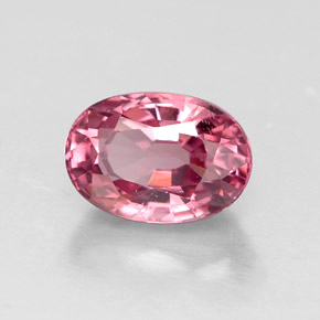 Espinela rosa natural de 1,17 ct, corte óvalo, VS