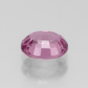 Espinela rosa natural de 0,87 ct, corte óvalo, VVS-VS