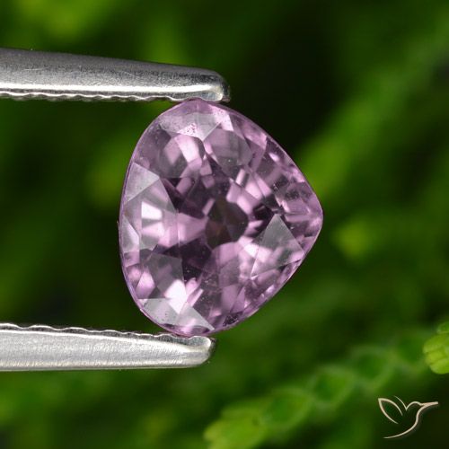 0.67ct Natural Púrpura claro medio Espinela, En forma de pera, VS-SI