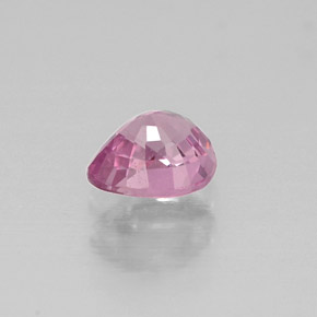 Espinela rosa natural de 0,55 ct, en forma de pera, VVS-VS