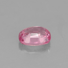 Espinela rosa natural de 0,64 ct, corte cojín, VVS-VS