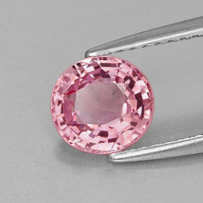 Espinela violeta natural de 1,32 ct, corte óvalo, VVS-VS