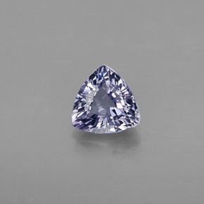 Espinela azul natural de 0,64 ct, trillón, VVS-VS