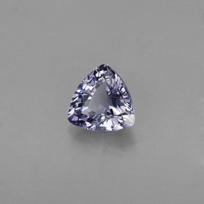 Espinela azul natural de 0,64 ct, trillón, VVS-VS