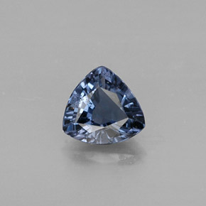 Espinela azul natural de 0,54 ct, trillón, VS