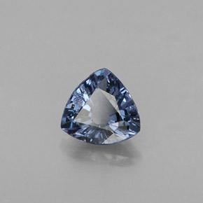 Espinela azul natural de 0,54 ct, trillón, VS
