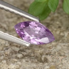 Espinela Púrpura violeta natural de 0.39 ct, Marquesa, VVS-VS