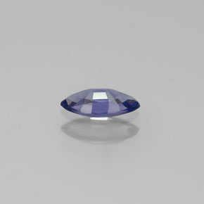 Espinela azul natural de 0,37 ct, marquesa, VVS-VS