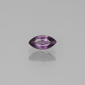 Espinela violeta natural de 0,30 ct, marquesa, VVS-VS