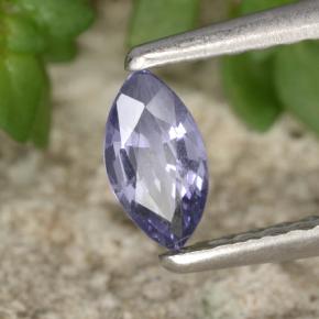 Espinela violeta natural de 0,27 ct, marquesa, VVS-VS
