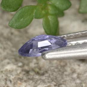 Espinela violeta natural de 0,27 ct, marquesa, VVS-VS