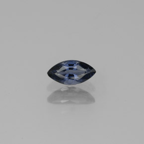 Espinela azul natural de 0,32 ct, marquesa, VVS-VS