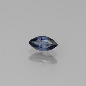 Espinela azul natural de 0,32 ct, marquesa, VVS-VS