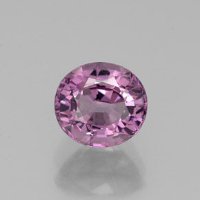 Espinela rosa natural de 1,37 ct, corte óvalo, VVS-VS
