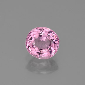 Espinela rosa natural de 1,07 ct, corte óvalo, VS