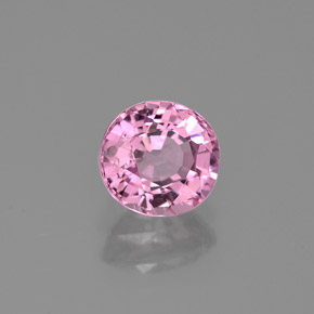 Espinela rosa natural de 1,07 ct, corte óvalo, VS