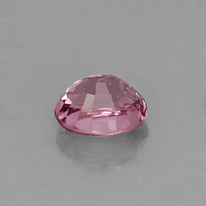 Espinela rosa natural de 0,77 ct, corte óvalo, VS
