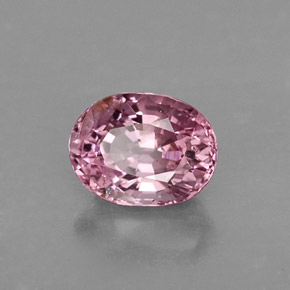 Espinela rosa natural de 0,88 ct, corte óvalo, VS-SI