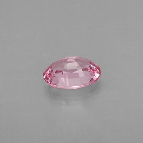 Espinela rosa natural de 0,67 ct, corte óvalo, VVS-VS