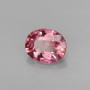 Espinela rosa natural de 0,99 ct, corte óvalo, VVS-VS