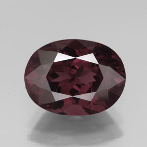 Espinela  natural de 3,07 ct, corte óvalo, VS-SI