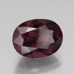 Espinela  natural de 3,07 ct, corte óvalo, VS-SI
