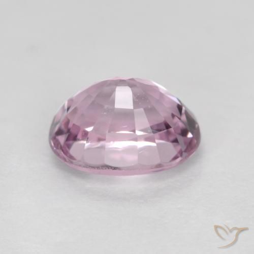 Espinela Púrpura rosáceo muy claro natural de 0.82 ct, Ovalada, VS
