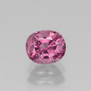 Espinela rosa natural de 0,95 ct, corte óvalo, VVS-VS
