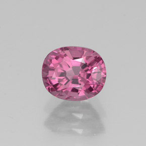 Espinela rosa natural de 0,95 ct, corte óvalo, VVS-VS