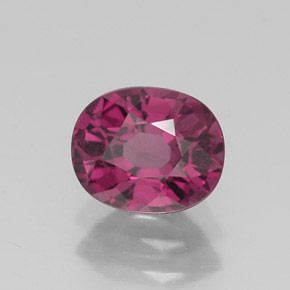 Espinela rosa natural de 1,15 ct, corte óvalo, VS
