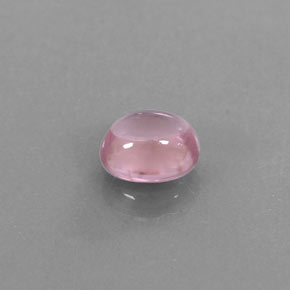 Espinela rosa natural de 0,64 ct, corte óvalo, transparente