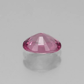 Espinela rosa natural de 0,81 ct, corte óvalo, VVS