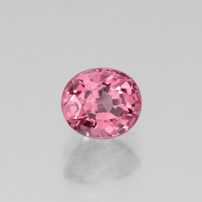 Espinela rosa natural de 0,89 ct, corte óvalo, VS