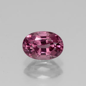 Espinela rosa natural de 0,95 ct, corte óvalo, VS