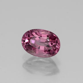 Espinela rosa natural de 0,95 ct, corte óvalo, VS