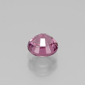 Espinela rosa natural de 0,87 ct, corte redondo, VVS-VS