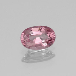 Espinela rosa natural de 0,69 ct, corte óvalo, VVS-VS