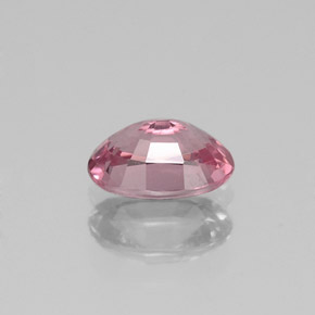 Espinela rosa natural de 0,69 ct, corte óvalo, VVS-VS