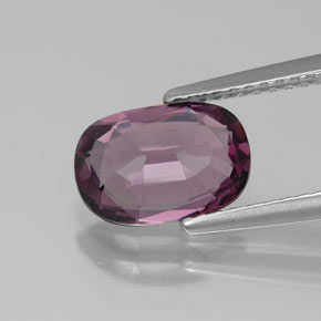 Espinela violeta natural de 2,01 ct, corte cojín, VVS-VS