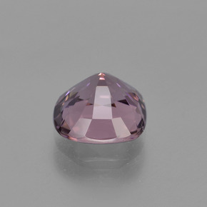 Espinela púrpura natural de 1,67 ct, corte cojín, VS