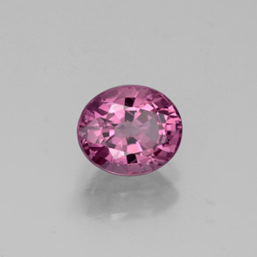 Espinela rosa natural de 1,50 ct, corte óvalo, VS-SI